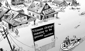 le changement climatique reste à prouver